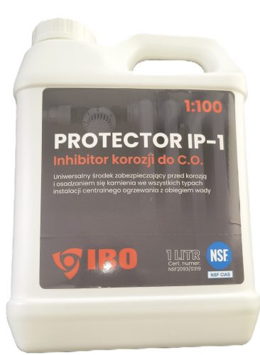  Zaviralec korozije za instalacije centralnega ogrevanja IBO PROTECTOR IP-1. 1:100 IBO