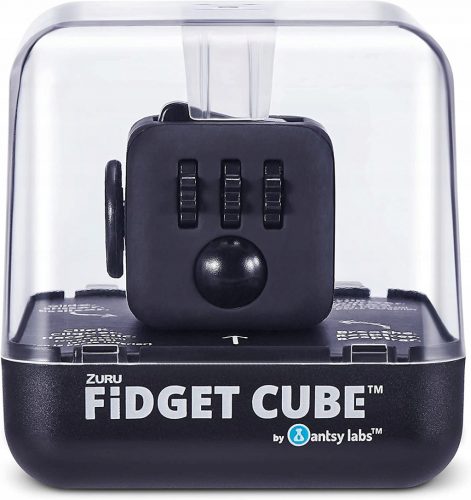  Fidget Original Cube Black black (2 Pack) kocka antistresna igrača 2 kom