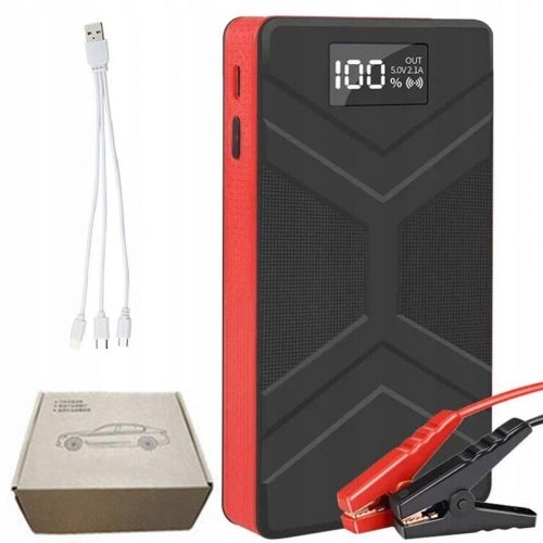  POWER BANK LCD JUMP STARTER START BOOSTER SVETILKA 10000mAh SPONKE