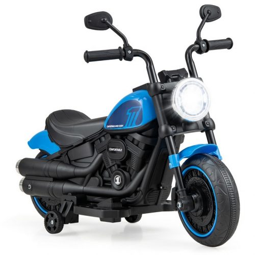  Otroški motor Toy Costway Blue Motorcycle do 25 kg