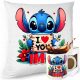  LILO AND STICH STITCH ANGEL MUG SET BLAZIN OTROŠKO DARILO ZA ROJSTNI DAN 3