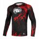  Moški ščitnik z dolgimi rokavi Pitbull Rashguard Blood Dog II črn XXL