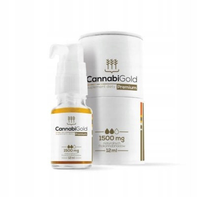  CannabiGold Premium CBD konopljino olje 12 ml