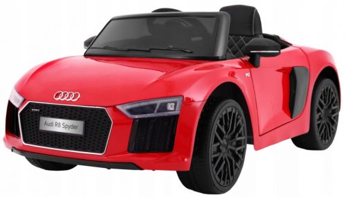  Baterijski Audi R8 Spyder Red Paint Pilot EVA Free Start