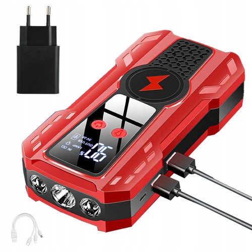  Power Bank Jump Starter Booster LED svetilka | 6000mAh 500A