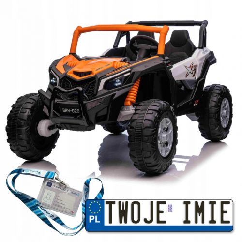  VOZILO BUGGY UTV X3 TEREN 4X200W PLATIŠČA EVA BLUETOOTH EKO USNJE USB MP3