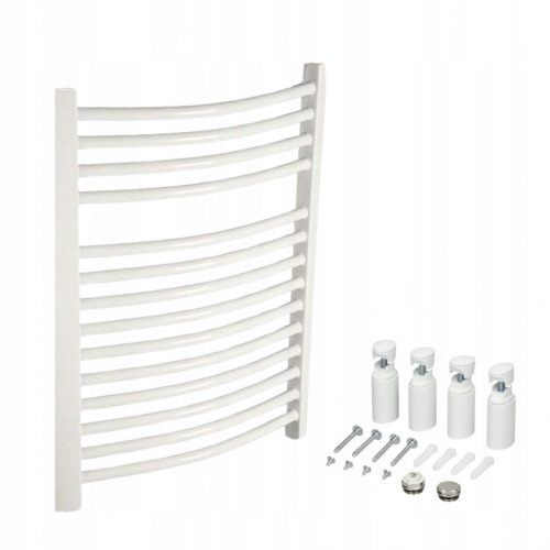  Online vodni kopalniški radiator 420 W 600 x 800 mm bel