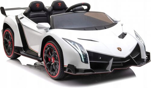  Lamborghini Veneno licencirani akumulatorski avto za otroke bele barve