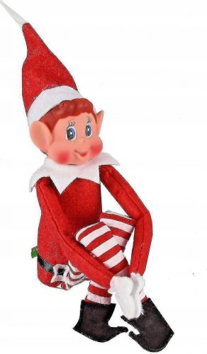  12" božična plišasta igrača Naughty Elves za