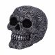  Lobanja okrašena z listi High Life Skull 15,5 cm