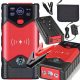  BOOSTER POWER BANK CAR JUMP STARTER START TORCH COMPASS KABLI 20000mAh