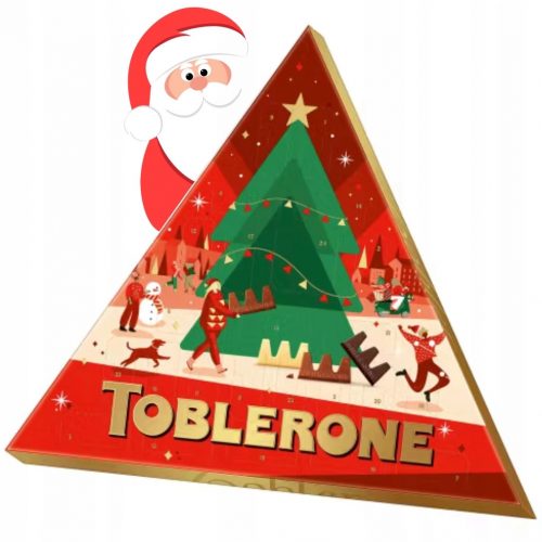  -= ADVENTNI KOLEDAR - TOBLERONE - IZ NEMČIJE =-