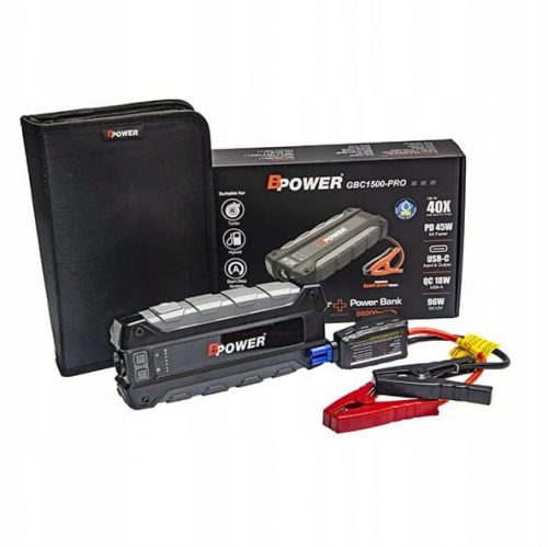  Zaganjalnik BPOWER GBC1500-PRO 3000A 12V (bencin/dizel do 8L) K5