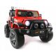  JEEP V12 4X4 2024: DVOSED, USNJE, 180W, LED, MP3, VZMETENJE RDEČE