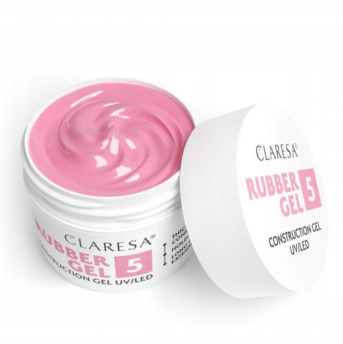  Claresa RUBBER GEL gel za gradnjo podaljškov nohtov builder 5 12g