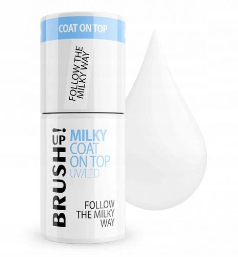  Brushup Milky Coat On Top hibridni lak za nohte