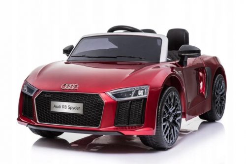  Električni avto Baby Mix Audi R8 Spyder MAXI, pobarvan rdeče