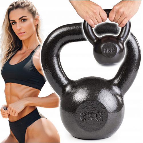  Kettlebelle Pretorians 8 kg črne