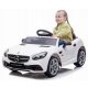  Avto na akumulator Mercedes Benz SLC300 Cabrio, avtomobil za vožnjo, daljinski upravljalnik, bel