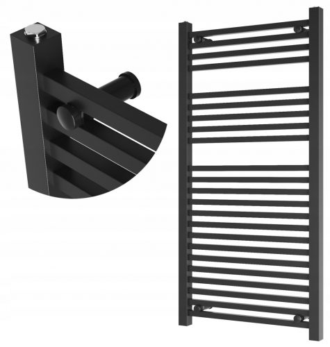  ČRN KOPALNIŠKI RADIATOR RADIATOR 120x50 cm MODERN BERGEN RADIATOR