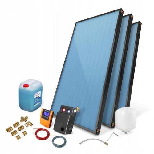  PREMIUM solarni set, sončni kolektor 3 x 2,0 brez rezervoarja