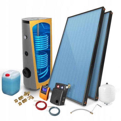  PREMIUM solar set sončni kolektor 2 x 2,85 z rezervoarjem 300 l