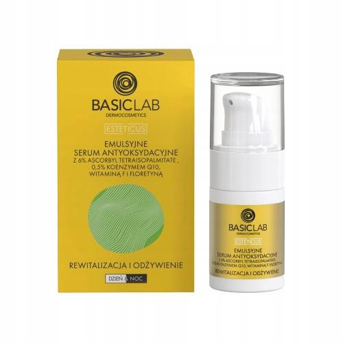  BASICLAB EMULZIJA ANTIOKSIDANTNI SERUM 15 ml