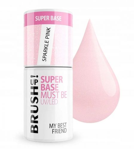  Brushup Hybrid Base! Super Base Must Be Sparkle Pink 5 g