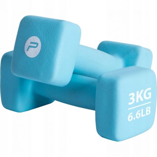  Dumbbells Litoželezne uteži 2x3 kg Neoprenske uteži Komplet fitnes uteži 6 kg