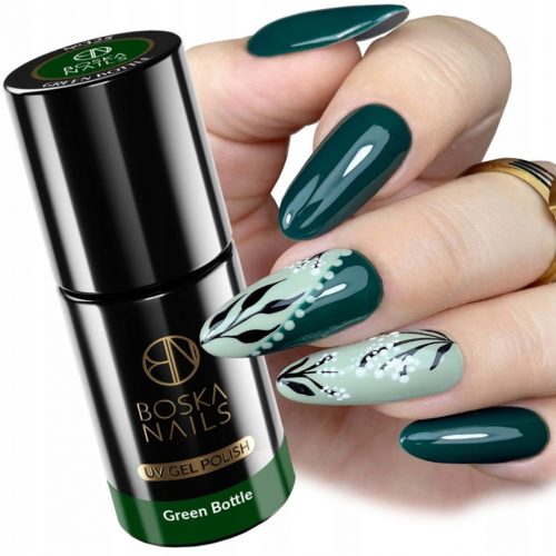  Hibridni lak Boska Nails Divine 325 Green Bottle 6 ml