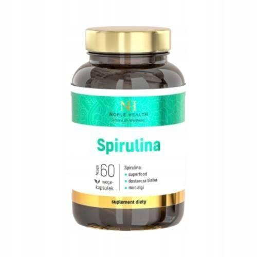  NOBLE HEALTH Spirulina, morske alge 60 kapsul