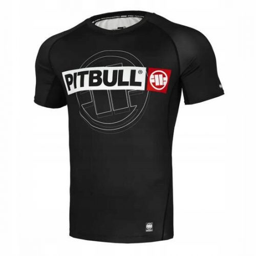  Hilltop Sports Moška majica s kratkimi rokavi PIT BULL M Rashguard