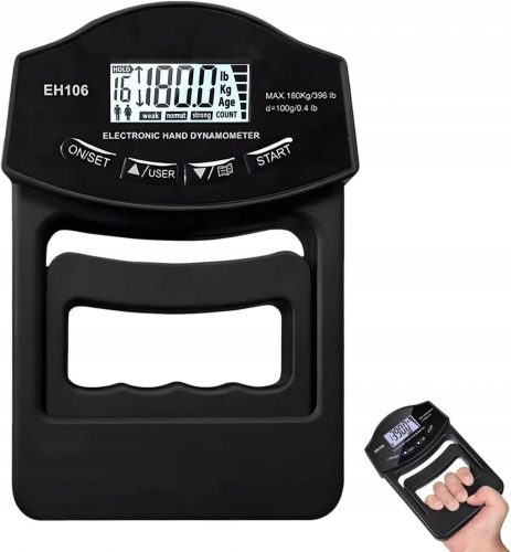  Tester moči oprijema 180Kg digitalni dinamometer Z PL