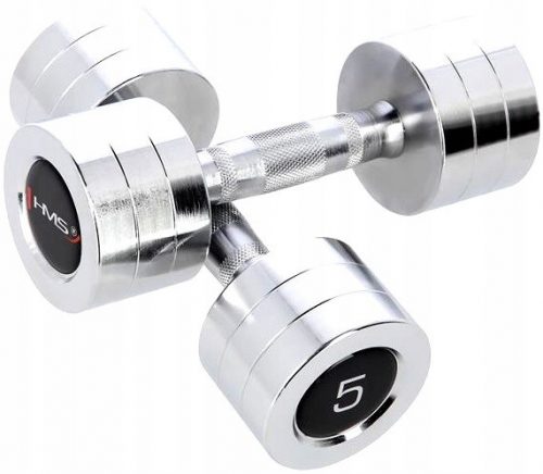  Solid Chrome uteži za vadbo SOLID 2x5 kg fitnes vaje