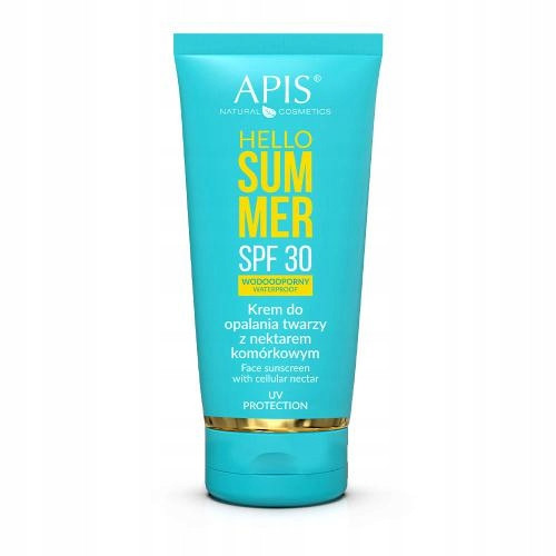  Apis Hello Summer sončna krema za obraz s celičnim nektarjem 50 ml