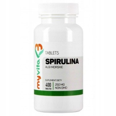  Spirulina MyVita tablete 400 kos.