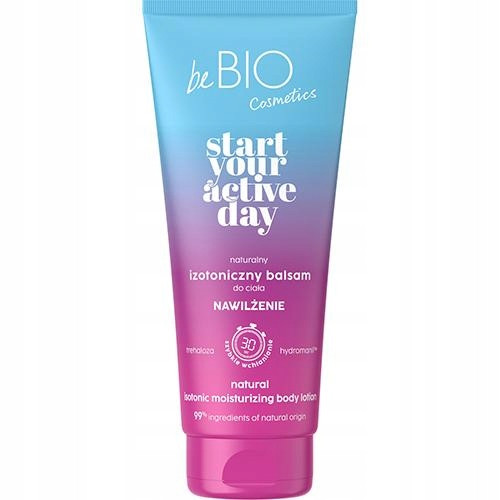  BE BIO Start Your Active Day izotonični vlažilni balzam za telo, 200 ml