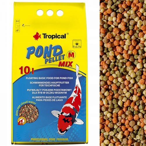  Tropical Pond Pellet granulirana hrana za ribe 1,1 kg 10 l