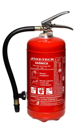  Gaz-tech GP-4x ABC gasilni aparat na prah 4 kg