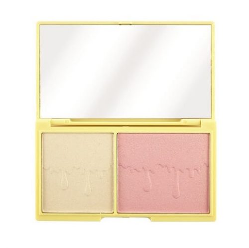  Makeup Revolution stisnjena paleta osvetljevalcev, mešanica odtenkov Elixir Glow