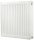 Jekleni panelni radiator Diamond 1250 W bel 600 x 600 x 108 mm - stranski priključek