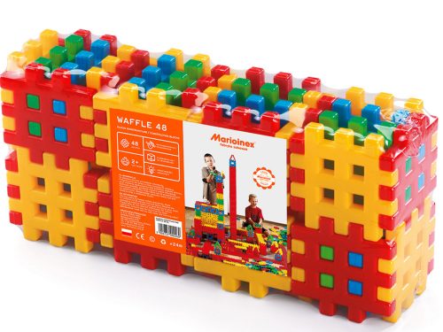  Marioinex Waffle Blocks 900260 Construction Blocks Cube 48 kosov.