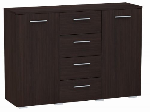  Komoda Matkam Helena 120 x 35 x 84,5 cm mat wenge