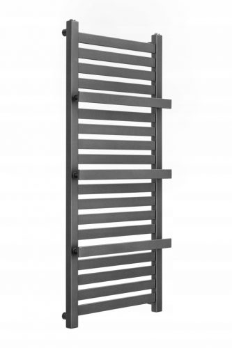 Vodni kopalniški radiator Lava 331 W 440 x 700 mm črn, siv