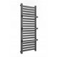 Vodni kopalniški radiator Lava 331 W 440 x 700 mm črn, siv