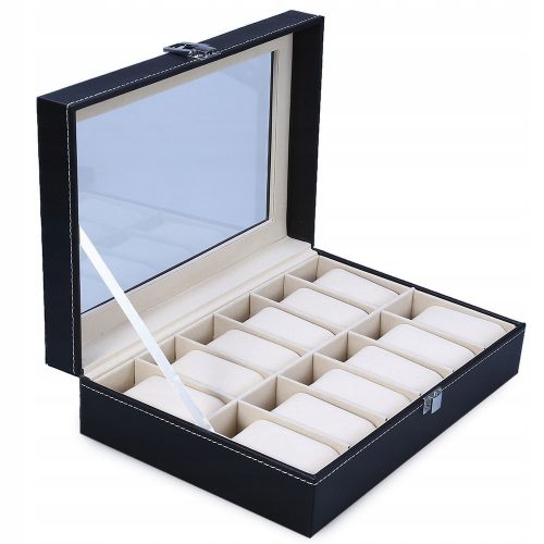  BOX CASE ORGANIZER WATCH BOX 12 kos