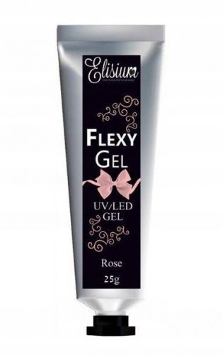  Elisium Flexy Gel gel za podaljševanje nohtov Rose 25g