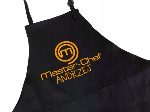 BOMBAŽNI KUHINJSKI PREDPASNIK Z IMENOM MASTERCHEF