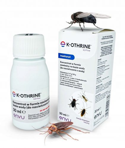  K-OTHRINE 2,5 FLOW 30ml pripravek za razkuževanje