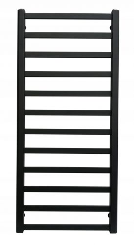 Vodni kopalniški radiator Scarlet 767 W 530 x 1200 mm črn